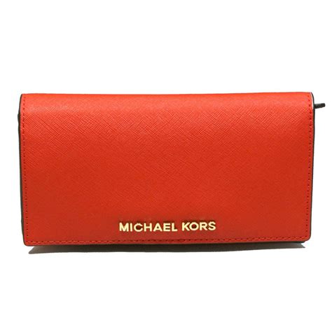 michael kors jet set mandarin wallet|overstock Michael Kors Wallet.